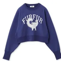 FURFUR 樋上公実子コラボMiraスウェット　ブルーのサムネイル