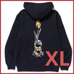 VERDY Wu-Tang Clan Zip Hoodie Black パーカーのサムネイル