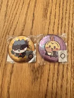 ちいかわ × 僕のヒーローアカデミア ホログラム缶バッジ2種