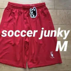 ★新品soccer junkyサッカージャンキーサッカーパンツMサイズレッドのサムネイル