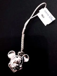 ディズニー　ミッキーマウス鈴根付　ストラップ　キーホルダー