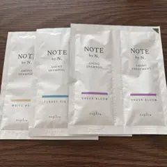 【新品】　NOTE by N. アミノシャンプー トリートメント 試供品セットのサムネイル