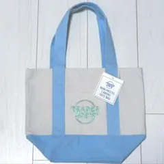 【新品未使用】Trader Joe's ミニ パステル キャンバストートバッグ