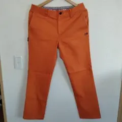 PG レディース ゴルフパンツ サイズ2 オレンジ - メルカリ