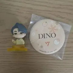 SEVENTEEN ガチャガチャ ウォヌ 缶バッチ ディノ