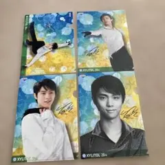 当時物】 羽生結弦 さん A4クリアファイル サイン入り フィギュア