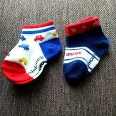 ミキハウス ベビー靴下 2個セット 11-13cm