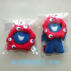 【新品未開封品】大阪関西万博 ミャクミャクぷちマスコットキーチェーン ２種セット