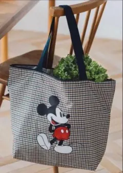 【新品】otona MUSE 付録 ミッキー アクアスキュータム トートバッグ