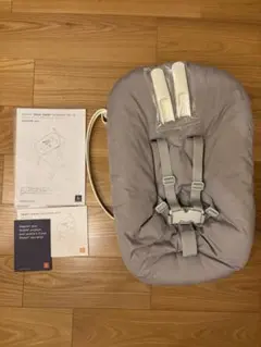 【美品】ストッケ　トリップトラップ　ニューボーンセット　グレー