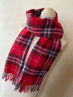新品 アフタヌーンティー カシミヤ タータンチェック マフラー