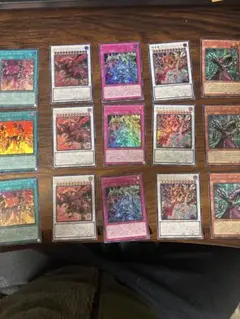 遊戯王　レッドデーモンズ　デッキパーツ5種各3枚セット