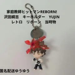 家庭教師ヒットマンREBORN!　沢田綱吉　キーホルダー　YUJIN　リボーン