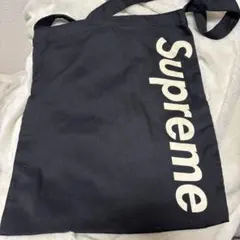Supreme 黒 トートバッグ