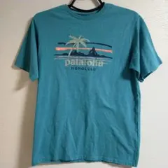 美品　pataloha パタロハ　Tシャツ　ターコイズ　M　パタゴニア
