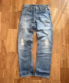 JOURNAL STANDARD ダメージデニムパンツ　クラッシュ