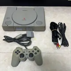 PS1 本体セット SCPH-7000 デュアルショック ケーブル付 動作済