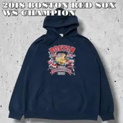 2018 レッドソックスWSチャンピオングラフィックパーカー　表記L ベッツ