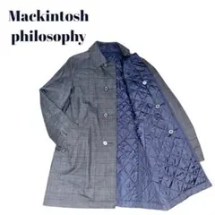 ✨美品✨マッキントッシュフィロソフィー　ステンカラーコート　リバーシブル