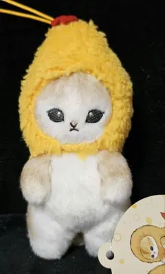 mofusand えびにゃん　マスコットぬいぐるみ　モフサンド