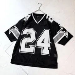 24karats EXILE メッシュ ゲームシャツ S ブラック