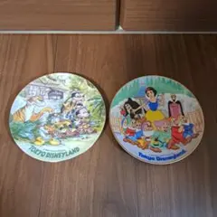 レトロ　ディズニーランド　飾り皿