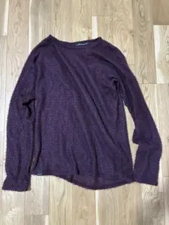 美品 ヴィンテージ】レース ニット プルオーバー 透かし編み 