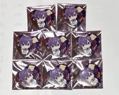 志麻　ハート缶バッジ　8個　浦島坂田船