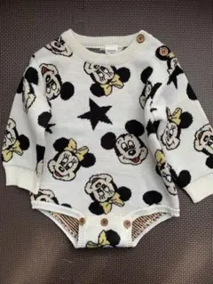 バースデー　futafuta ディズニー　セーター　ロンパース