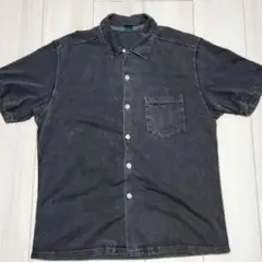 グッドオン ショートスリーブオープンTee ブラック Mサイズ