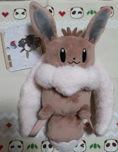 ポケットモンスター ポケモン ボタンのイーブイリュック型ポーチ