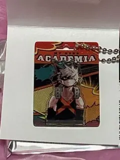 ヒロアカ　パッケージ風キーチェーン　爆豪