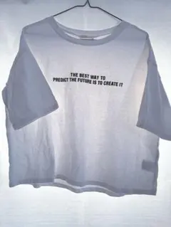 après jour メッセージプリント 半袖Tシャツのサムネイル