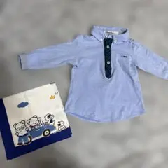 familiar　ファミリア　長袖ポロシャツ　90サイズ