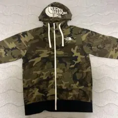 THE NORTH FACE 迷彩　パーカー　フルジップ