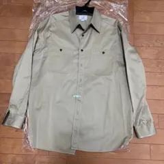 dunhill ワークシャツ ベージュ 2ポケット