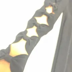 袖リボン ニットワンピースのサムネイル