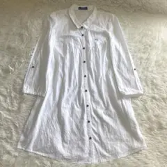 BURBERRYブルーレーベル　シャツワンピース ワンピース　ロングシャツ