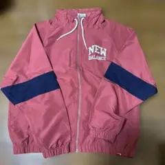 New Balance レディースウィンドブレーカー ピンクと紺 S