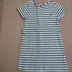 EASTBOY 半袖ワンピース ボーダー 150cmのサムネイル