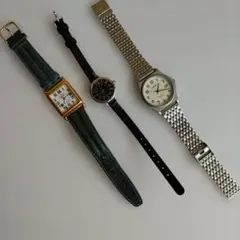 電池切れ腕時計　3本セット　ジャンク品