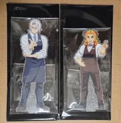 鬼滅の刃　ufotable mocktail bar アクリルスタンド　２点