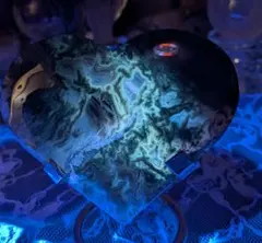 蛍光瑪瑙☆蛍光アゲート☆ハート☆