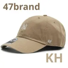 47brand YANKEES mini logo KHAKI カーキ
