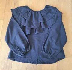 nikomake ニコメイク　フリル襟プルオーバー/130cm