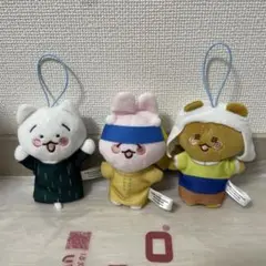 古川紙工 Museum Animals マスコット ぬいぐるみ 3種類セット