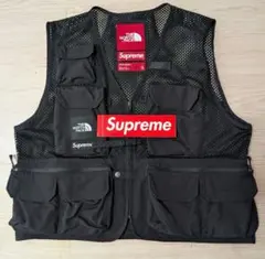 The North Face x Supreme メッシュベスト ブラック - メルカリ