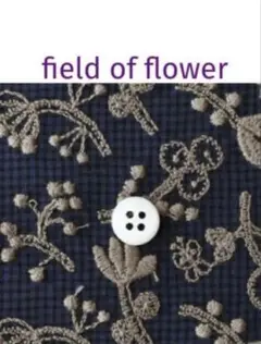 check&stripe 20×20cm field of flowerチェック