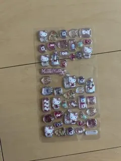Hello Kitty 立体シール　お裾分けのサムネイル