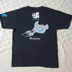 CLEAN & FACTORY イカデザイン Tシャツ Mサイズ 黒 エギ
